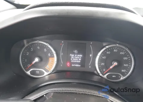 2019 Jeep Renegade Altitude Fwd z USA, uszkodzony, nr VIN ZACNJABB1KPK43480